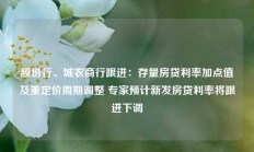 股份行、城农商行跟进：存量房贷利率加点值及重定价周期调整 专家预计新发房贷利率将跟进下调