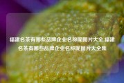 福建名茶有哪些品牌企业名称呢图片大全,福建名茶有哪些品牌企业名称呢图片大全集