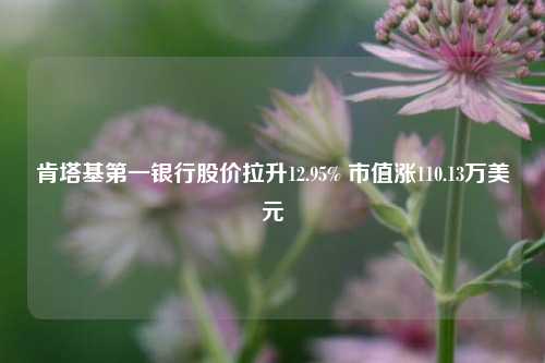 肯塔基第一银行股价拉升12.95% 市值涨110.13万美元