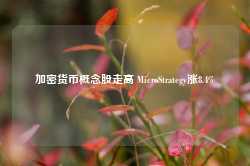 加密货币概念股走高 MicroStrategy涨8.4%