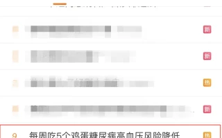 每周吃5个鸡蛋，就能降低高血压、糖尿病风险？2种鸡蛋劝你能不吃就不吃！成都城管与商贩发生冲突，两名城管倒地，警方已介入调查