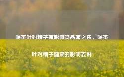 喝茶叶对精子有影响吗品茗之乐，喝茶叶对精子健康的影响麦琳