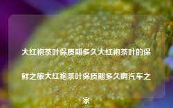 大红袍茶叶保质期多久大红袍茶叶的保鲜之旅大红袍茶叶保质期多久啊汽车之家