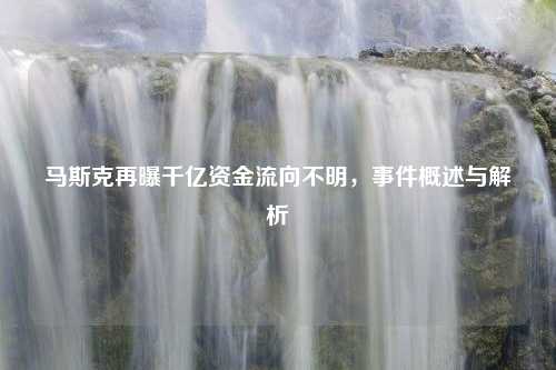 马斯克再曝千亿资金流向不明，事件概述与解析