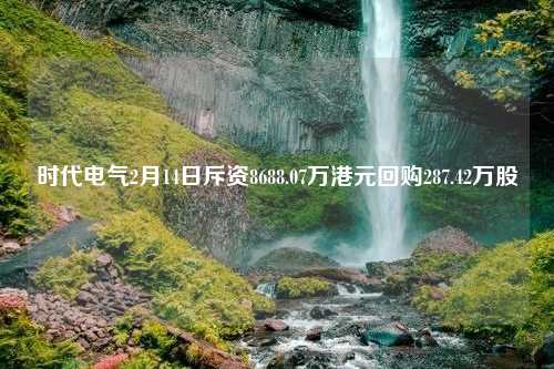 时代电气2月14日斥资8688.07万港元回购287.42万股