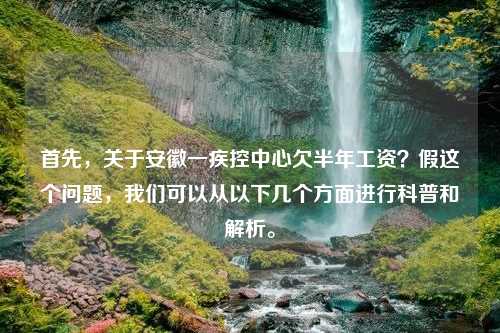 首先，关于安徽一疾控中心欠半年工资？假这个问题，我们可以从以下几个方面进行科普和解析。